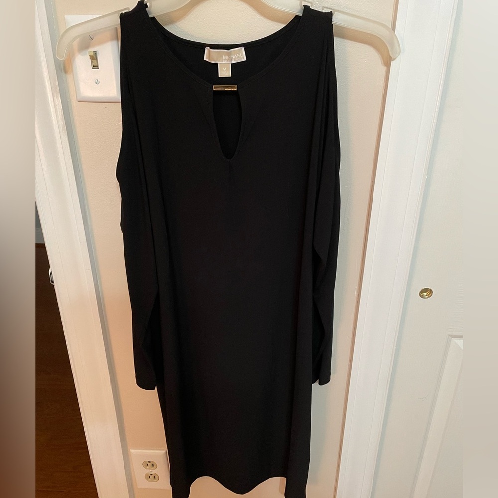 Michael Kors black dress. Long sleeve